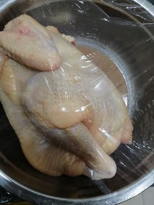粗盐盐焗湛江鸡的做法 步骤1