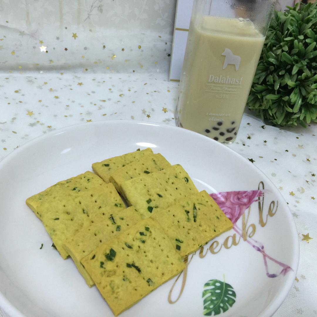 无糖香葱苏打咸饼干