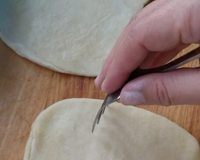 一学就会的点心酥皮💥~苹果派馅料🎁菊花酥，豆沙酥老婆饼用的酥皮的做法 步骤18