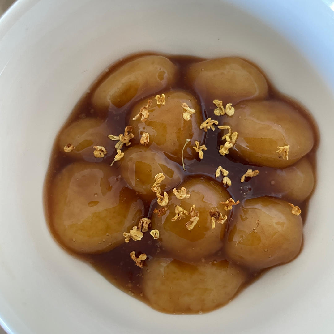 红糖糯米小圆子