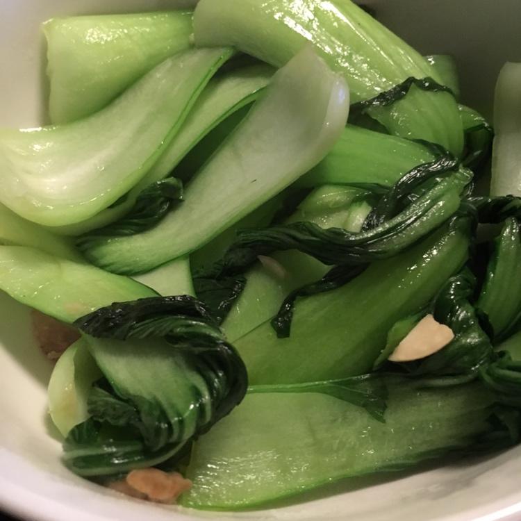 猪油渣炒青菜