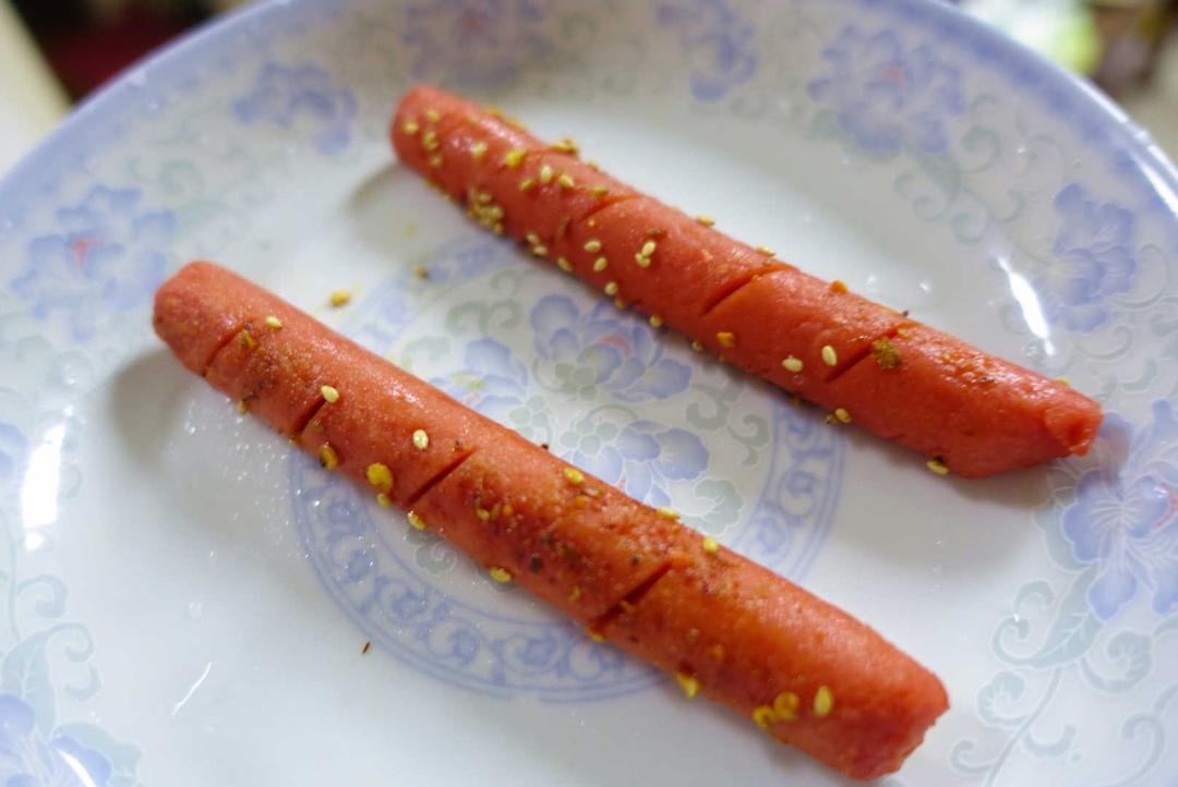 香烤火腿肠