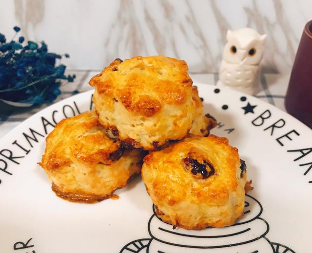 蔓越莓司康(淡奶油版)的做法