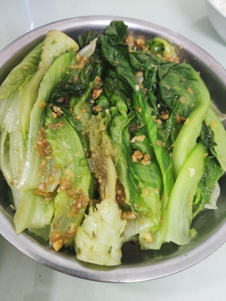 白灼生菜