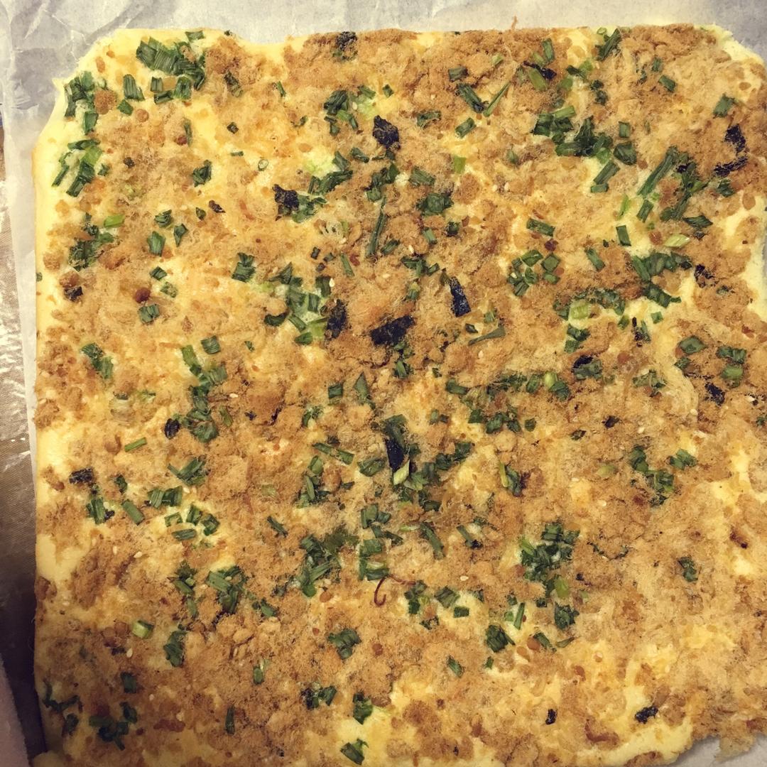 香葱肉松蛋糕