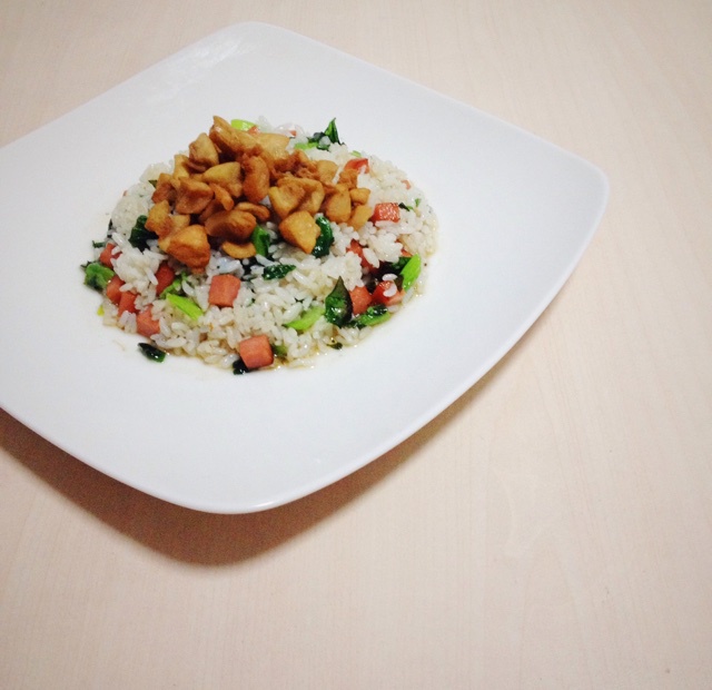 灵魂猪油菜饭（炒饭版）