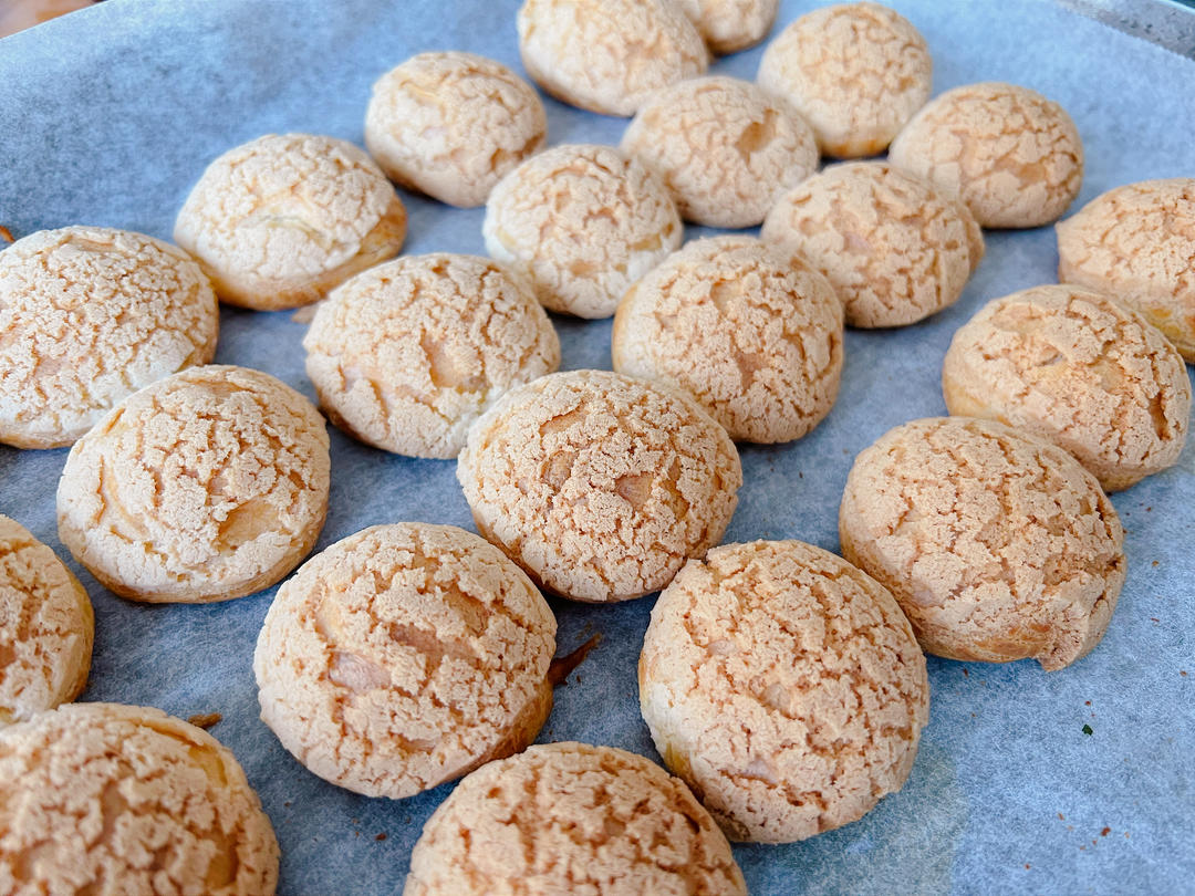 酥皮泡芙新手一次成功（附卡仕达酱做法）