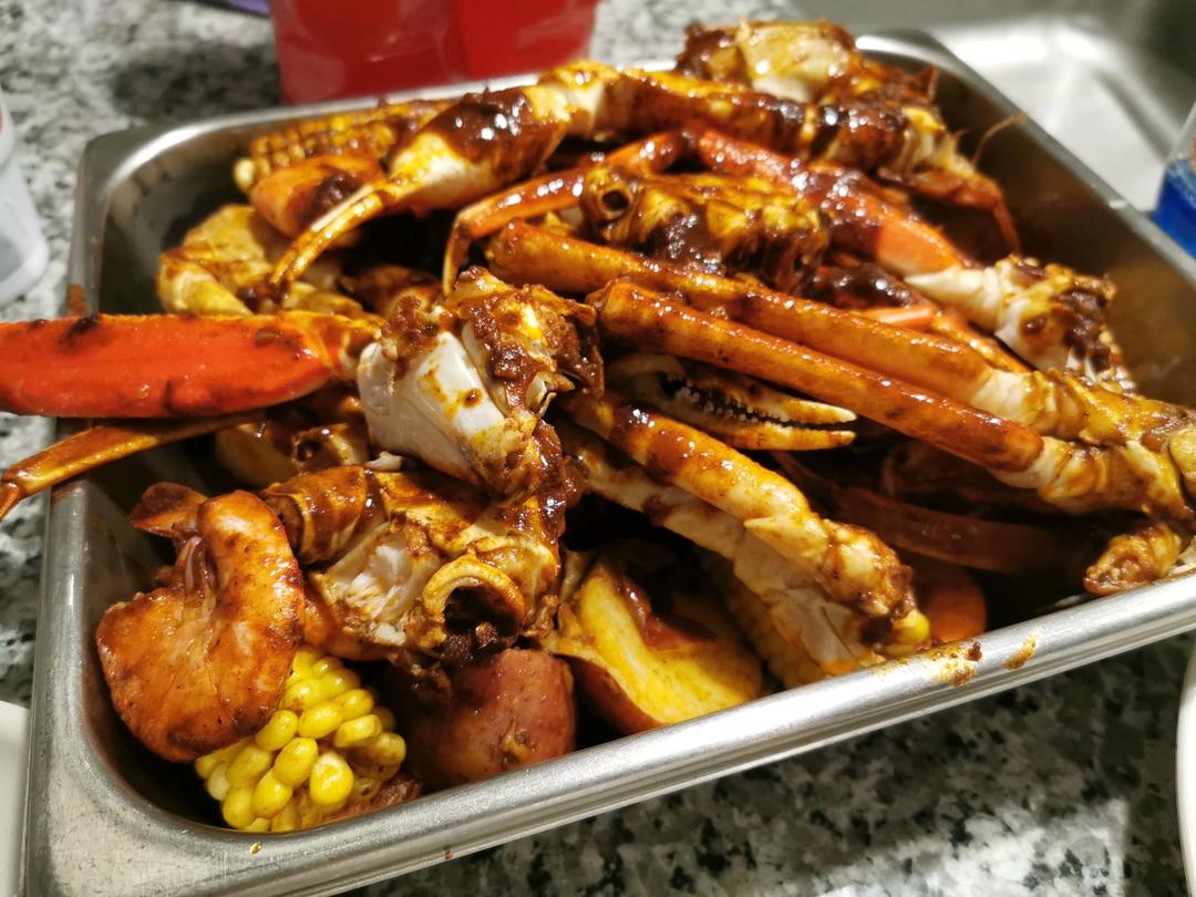 美国超级火的Cajun crawfish (boiling crab)做法大公开