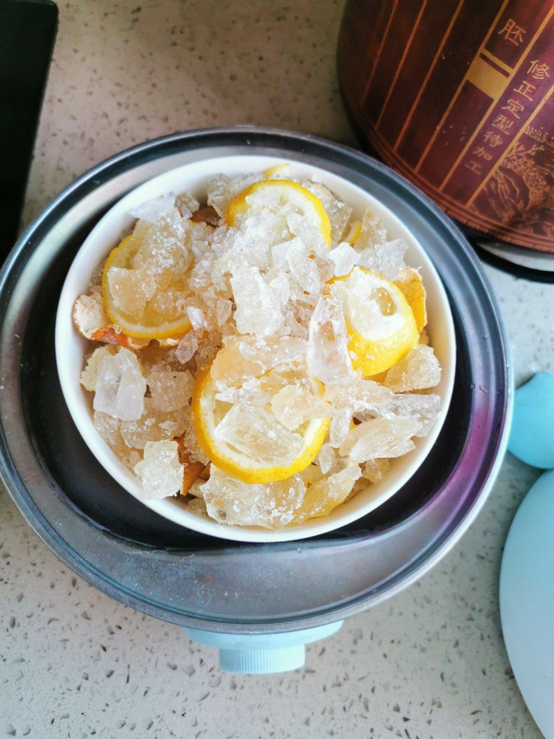 自制黄冰糖柠檬膏( 电压力锅版超详细及熬后状态视频)