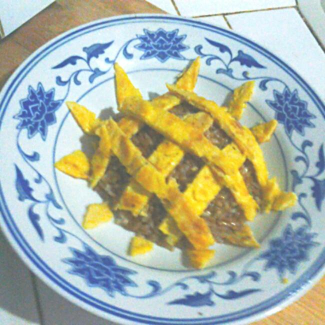 向日葵肉丁炒饭