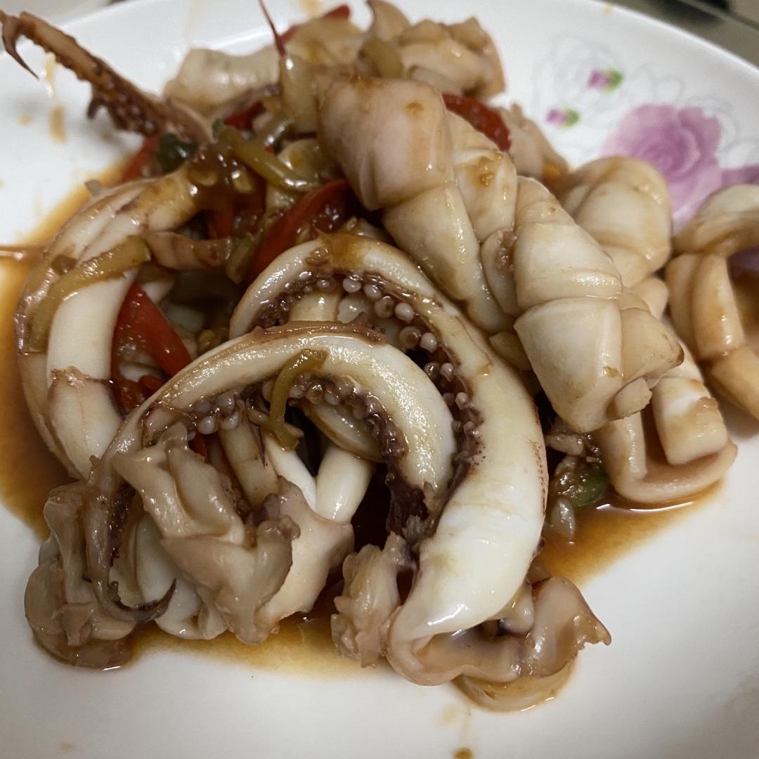 爆炒鱿鱼
