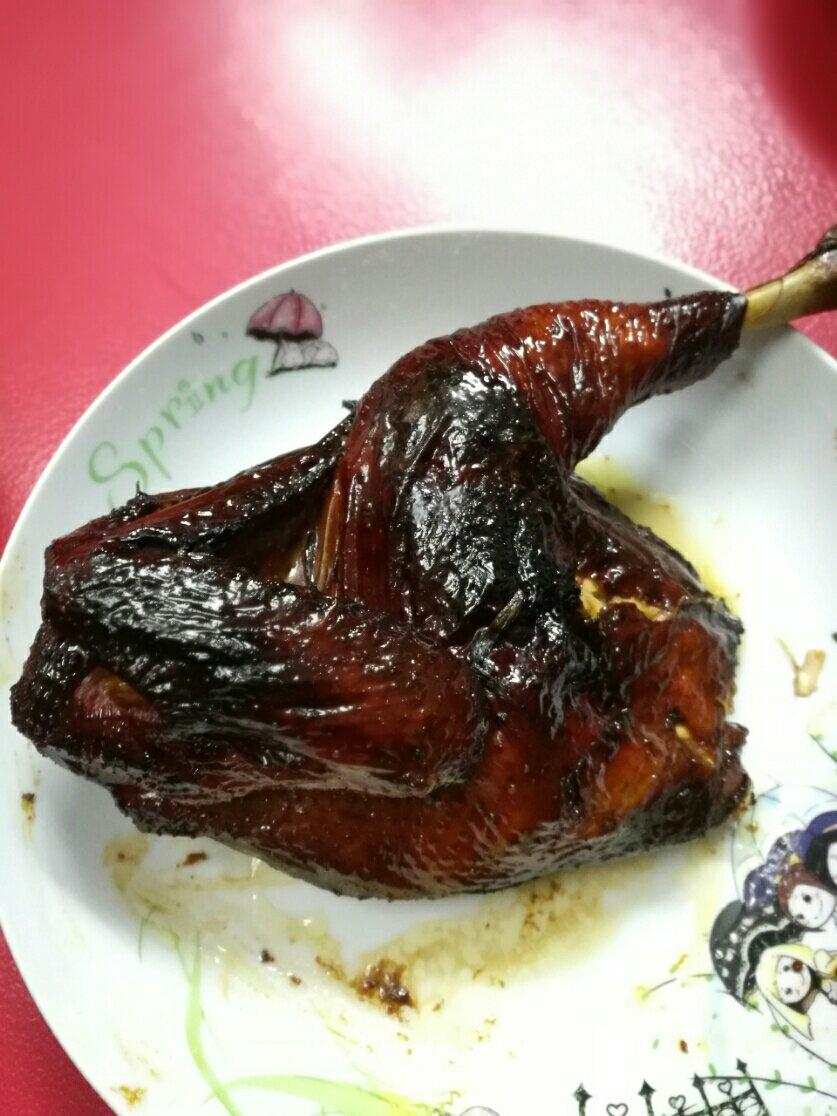 烤箱版简易烤鸡