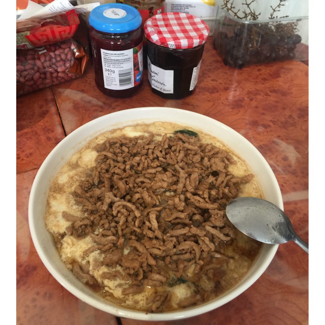 【肉沫蒸蛋】——完美滑嫩蒸蛋攻略