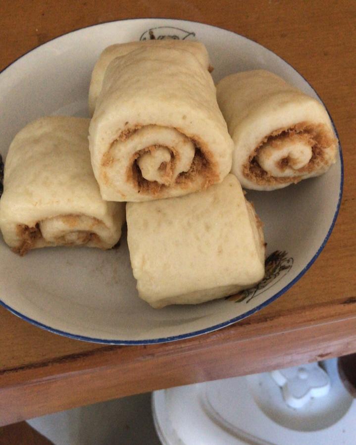 肉松馒头卷