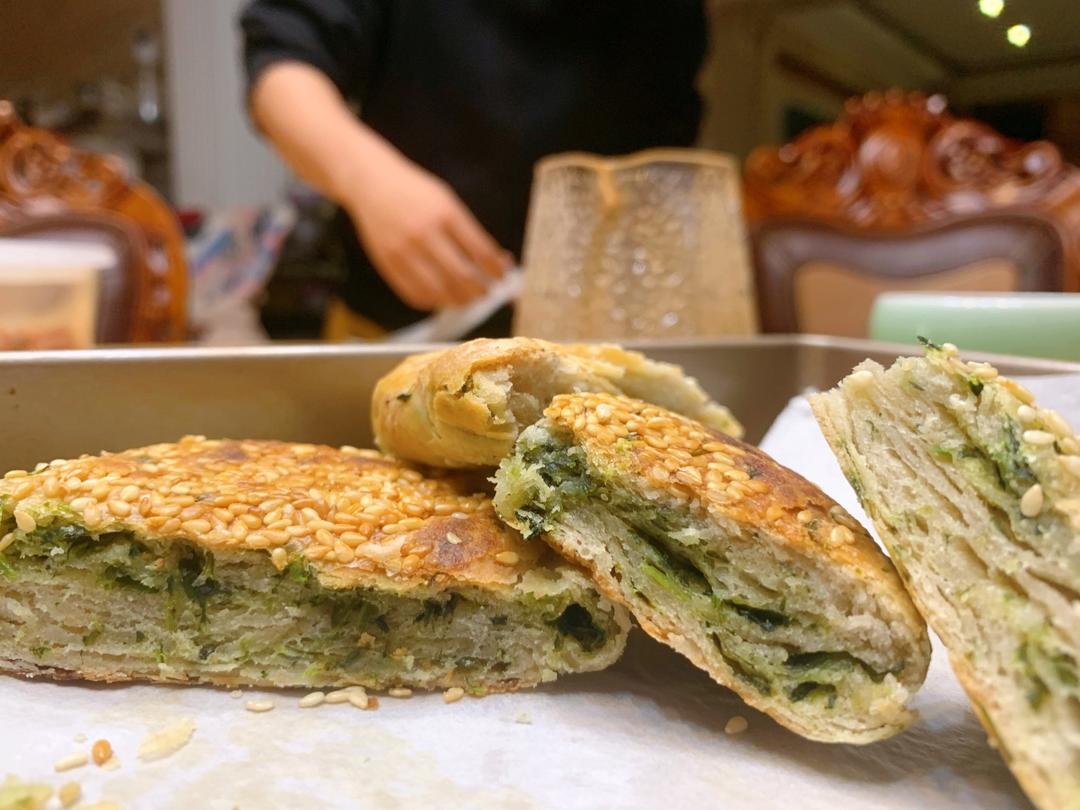 五香烧饼  酥的掉渣  两种不同的制作方法 口感完全不一样 附细节视频详解