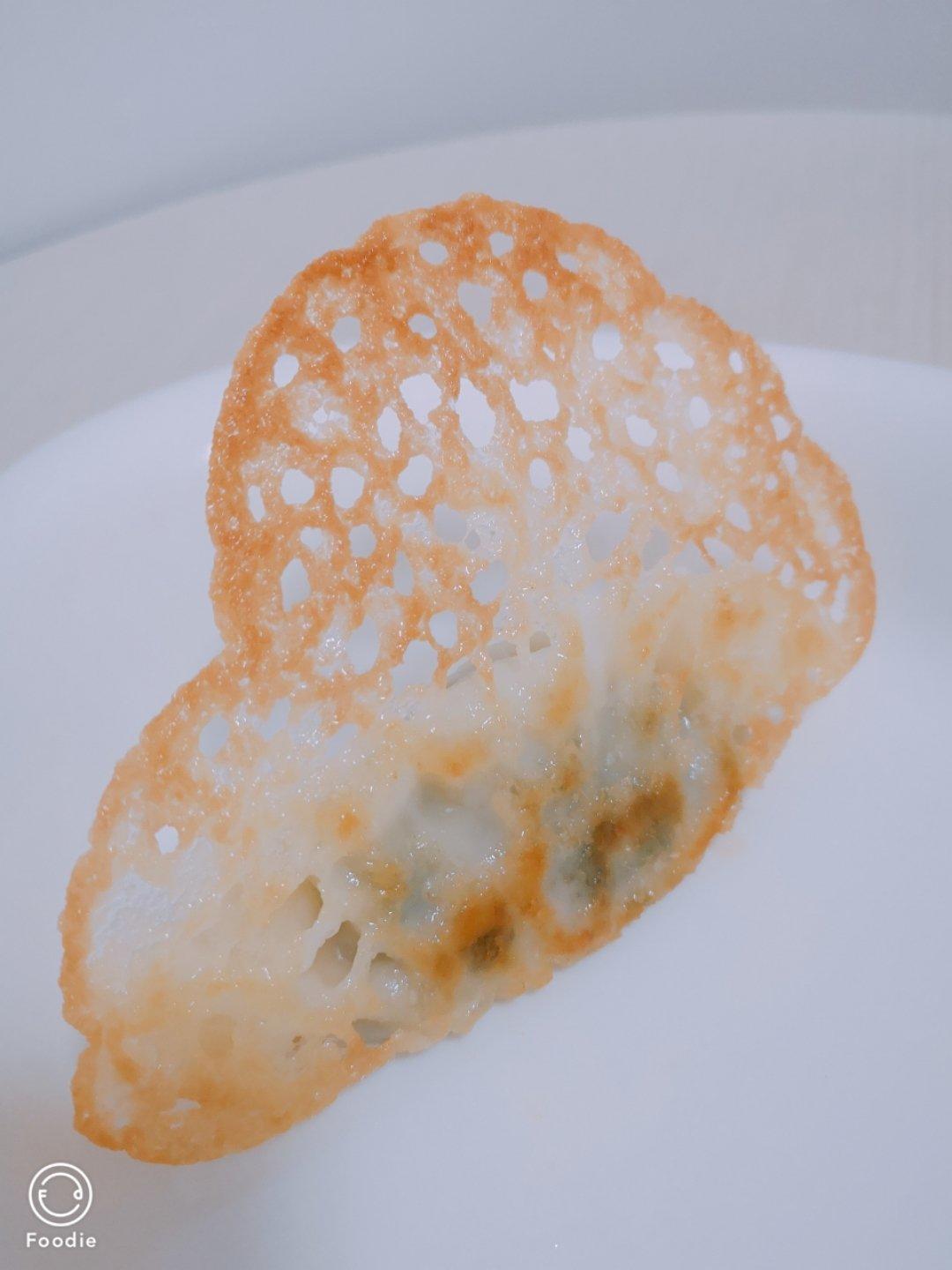 冰花蕾丝煎饺