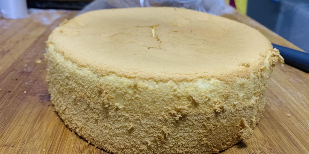 视频菜谱:原味戚风蛋糕8寸戚风蛋糕不裂