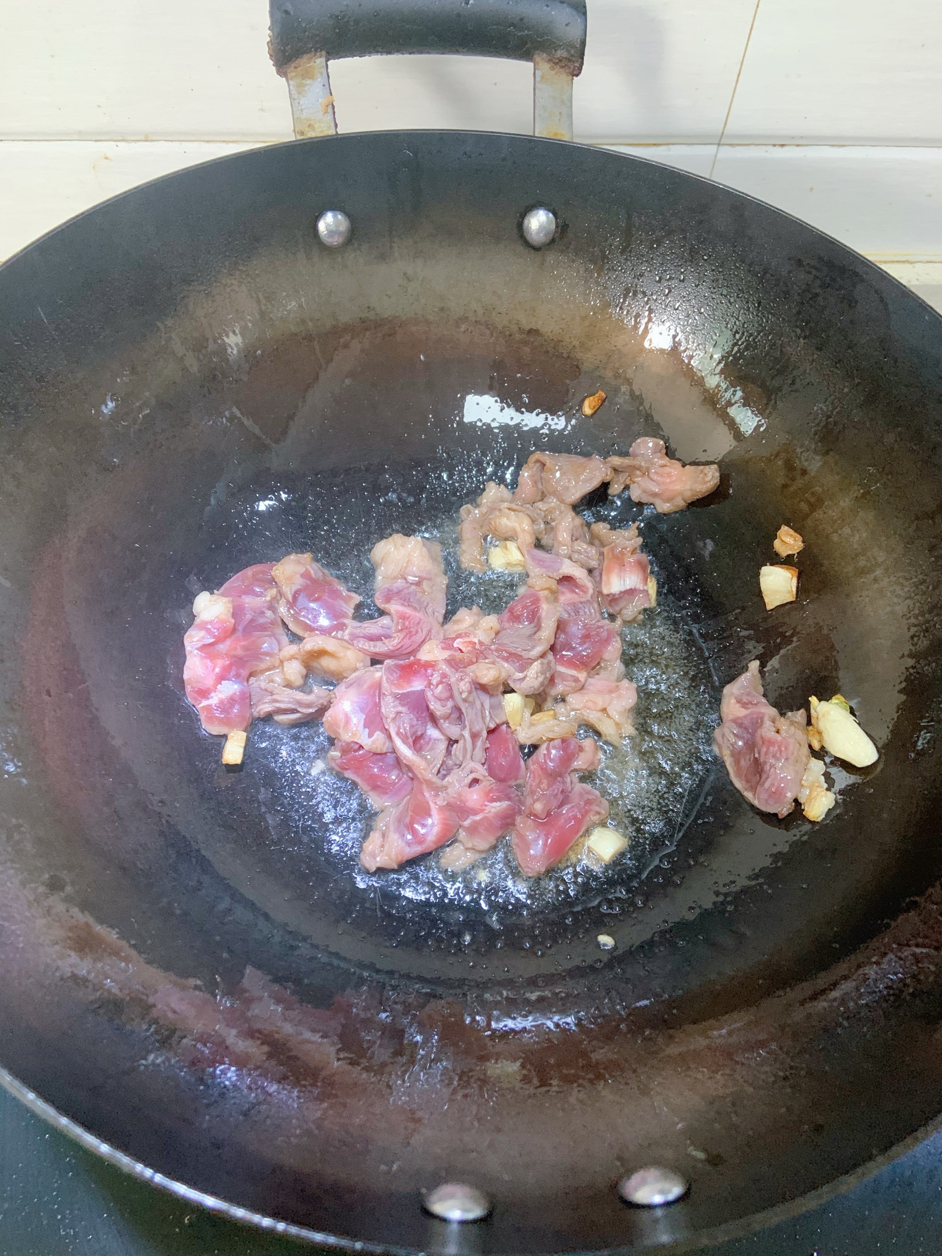 简单易做的青椒牛肉片做法的做法 步骤4