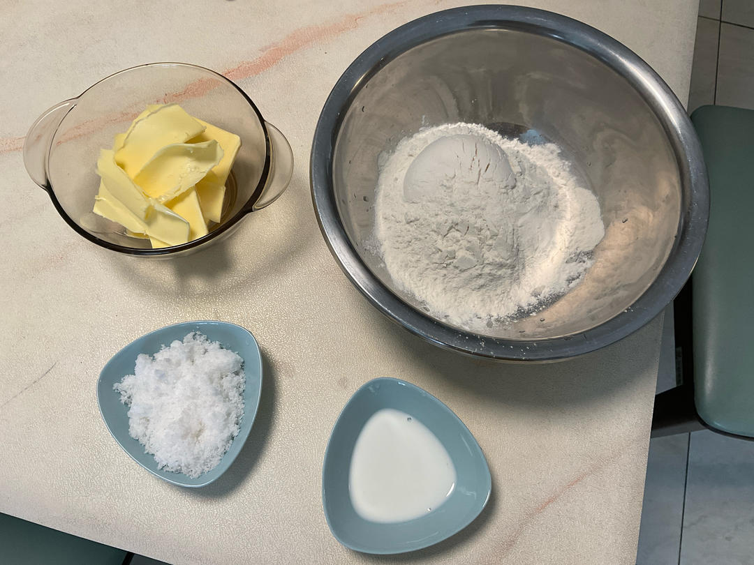 纯奶手撕吐司的做法 步骤1