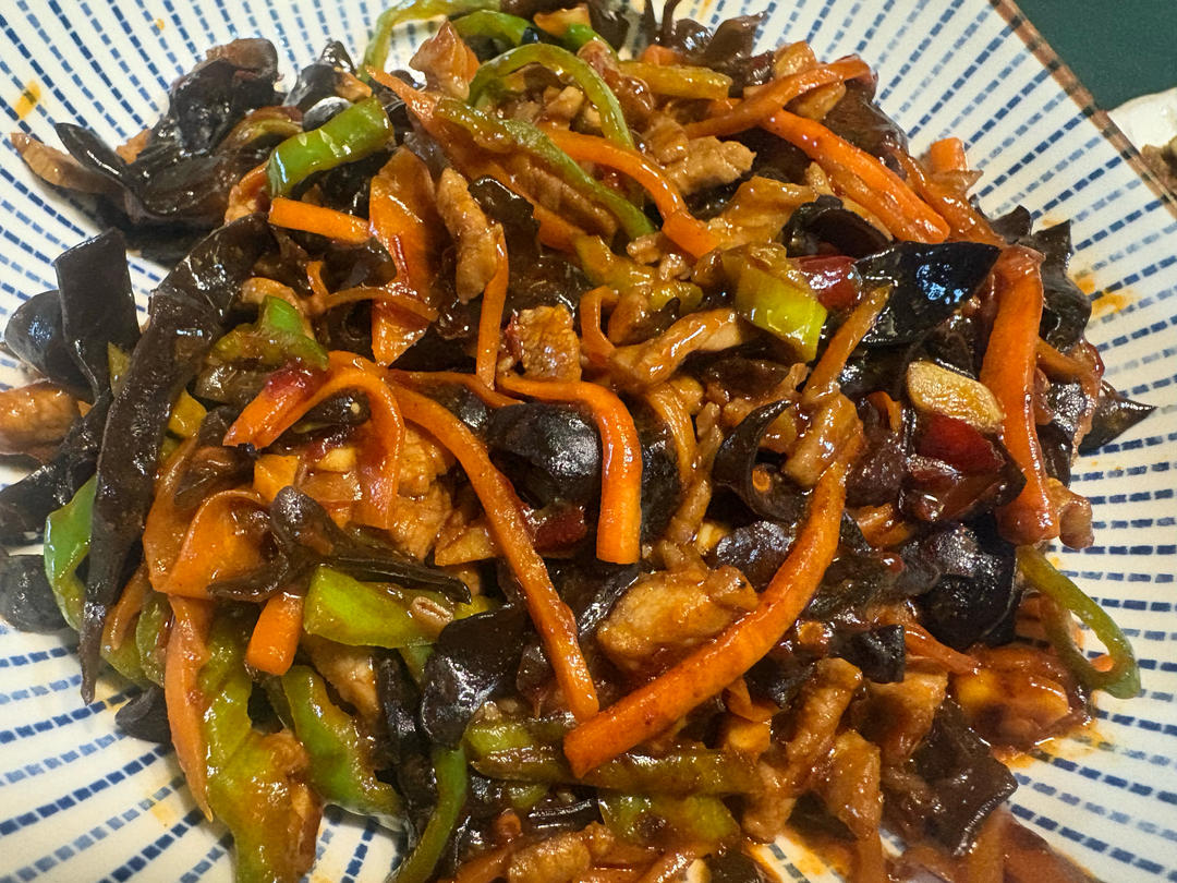 超级下饭鱼香肉丝（不辣版）