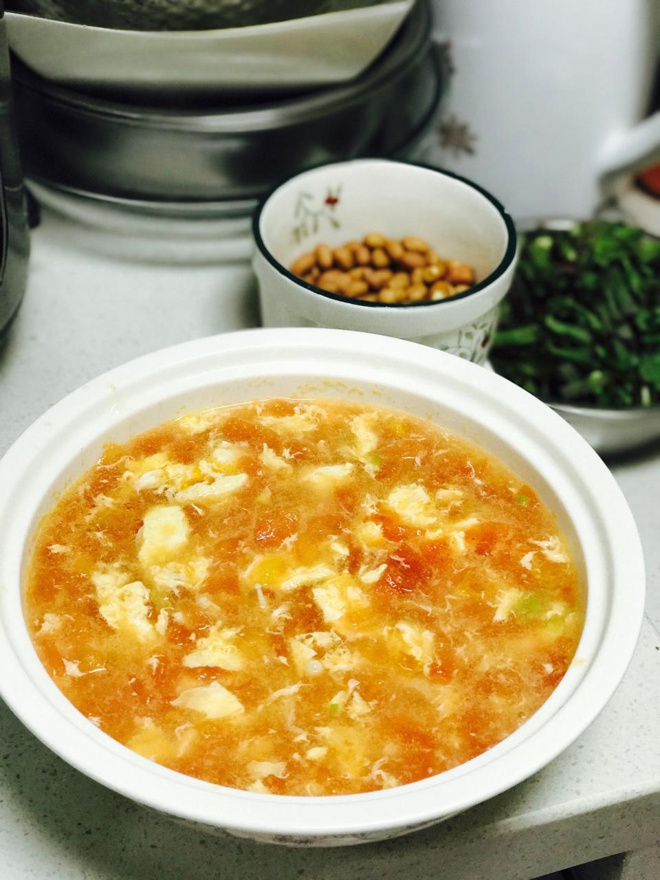 西红柿鸡蛋汤