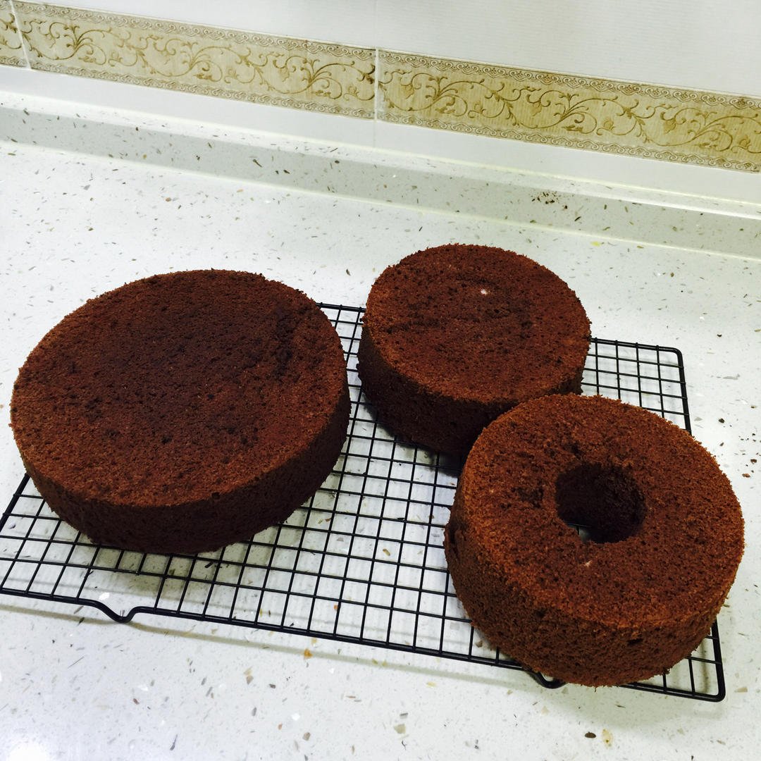 巧克力戚风蛋糕