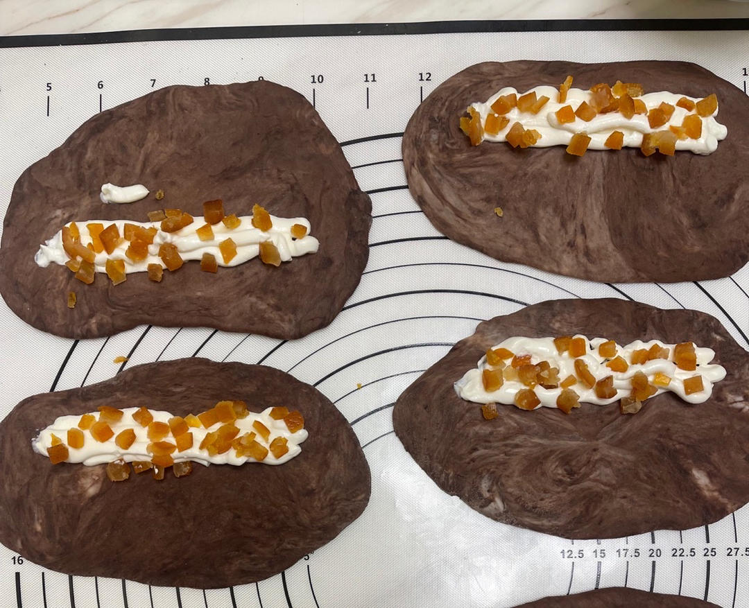 可可橙皮丁乳酪贝果🥯清新橙香🍊橙意十足