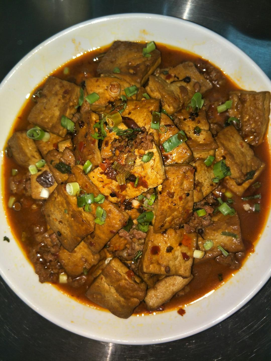 家常红烧肉末豆腐