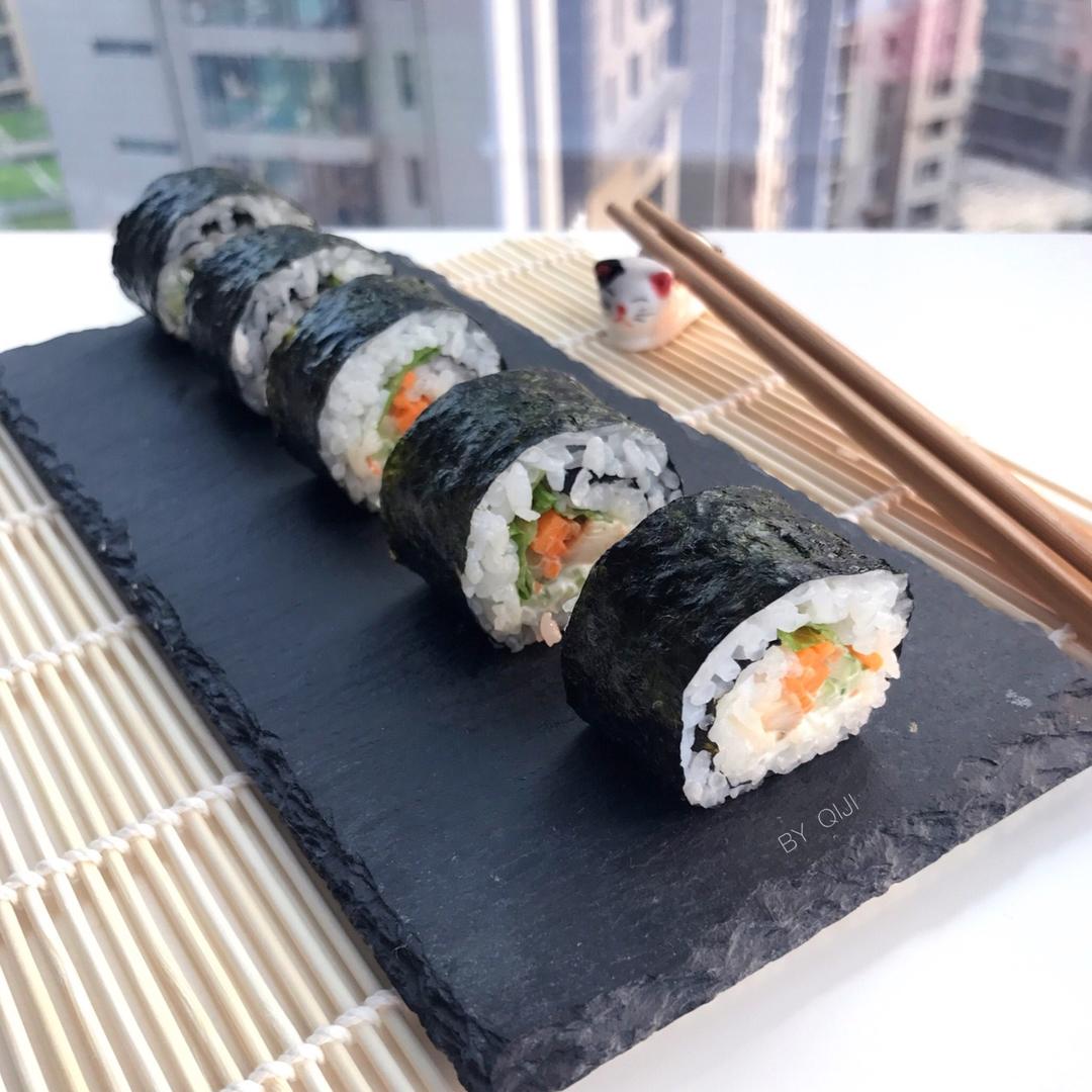 糙米鸡胸肉寿司