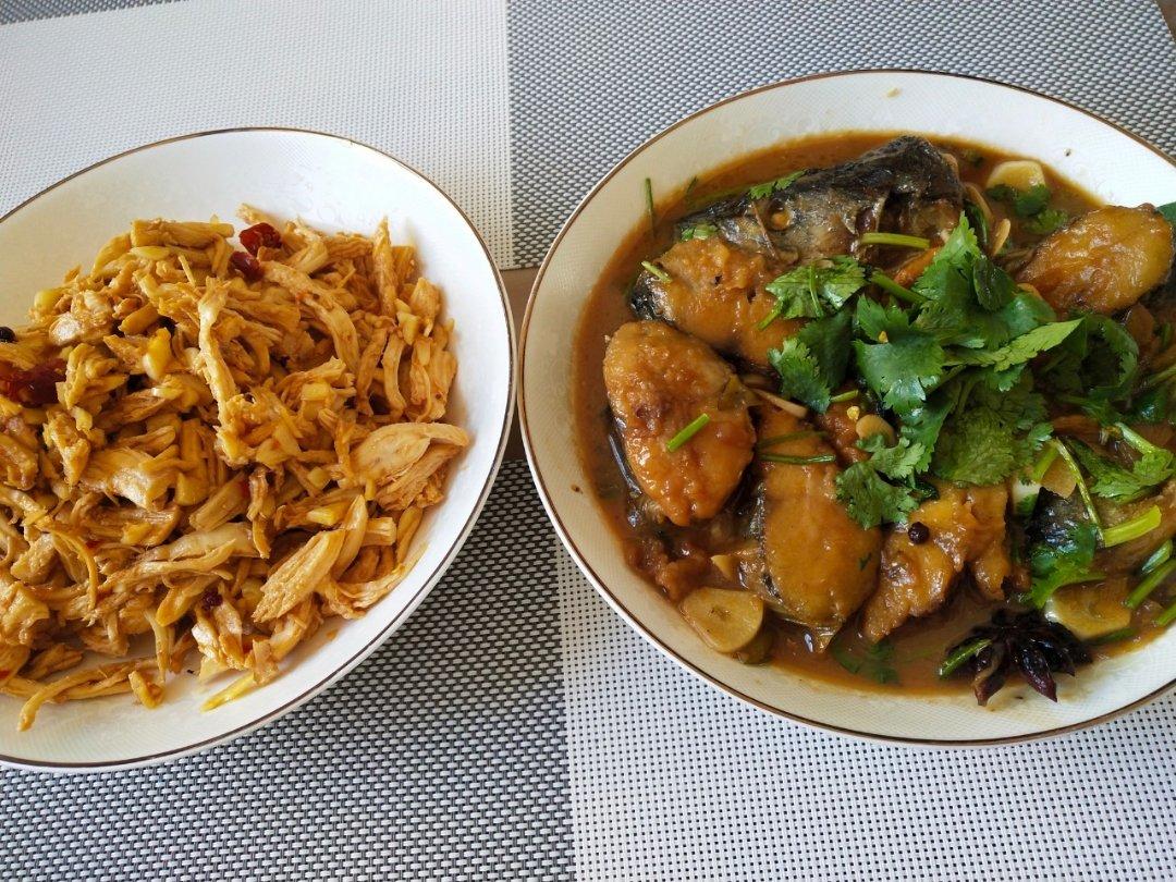 椒盐咸蛋黄手撕鸡胸肉