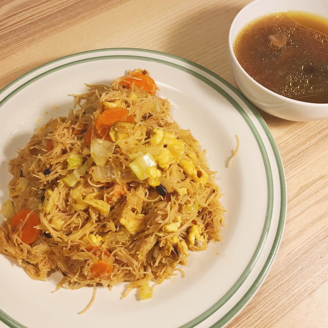 鸡蛋炒米粉