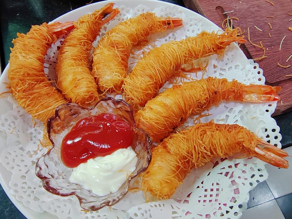 千丝万缕芙蓉虾