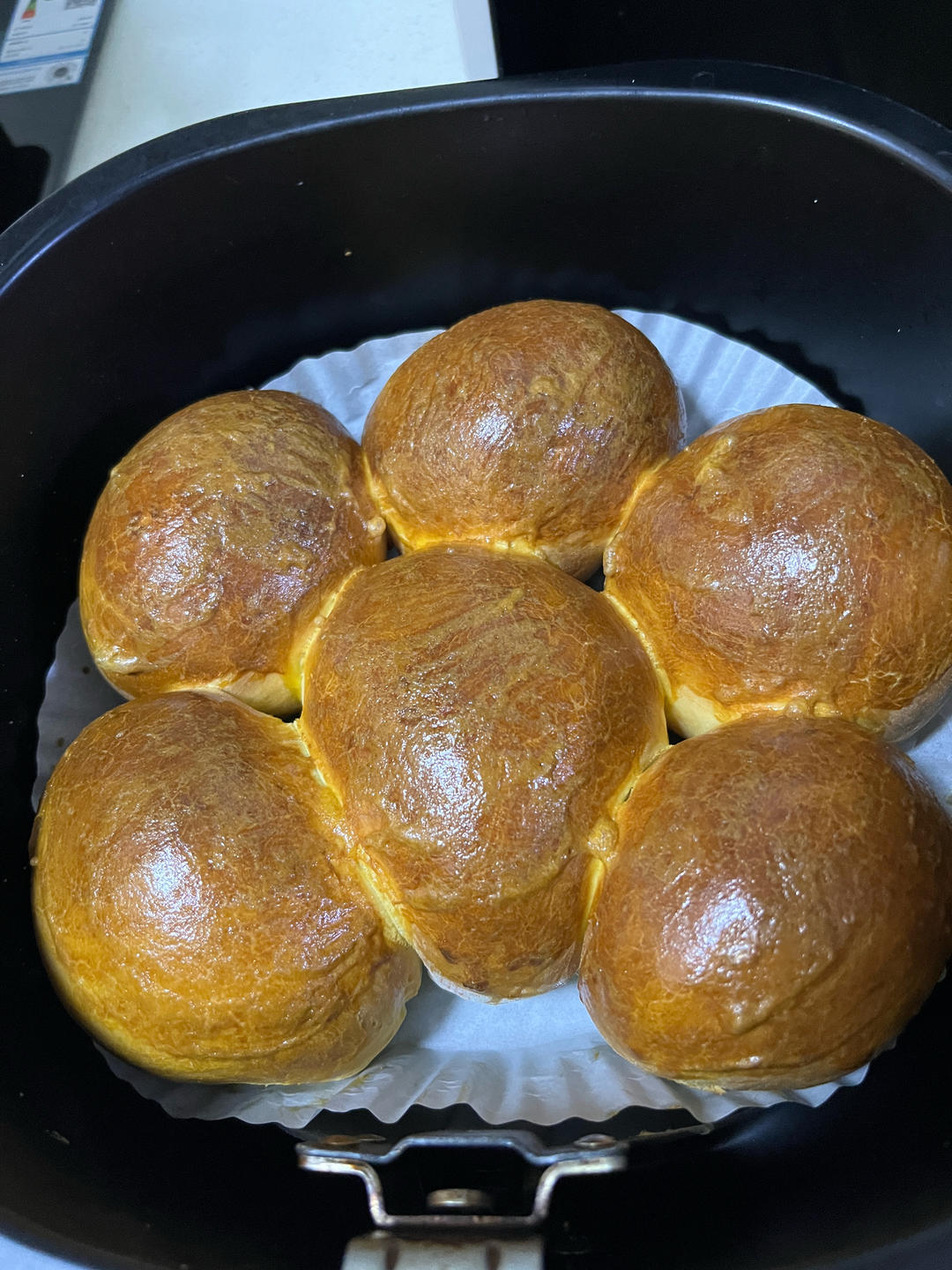 牛奶餐包（空气炸锅版）