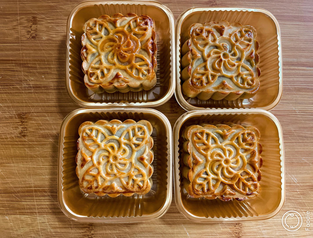 【终极版广式月饼配方】表皮油亮的秘诀！