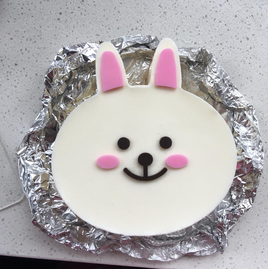 布朗熊和可妮兔慕斯蛋糕