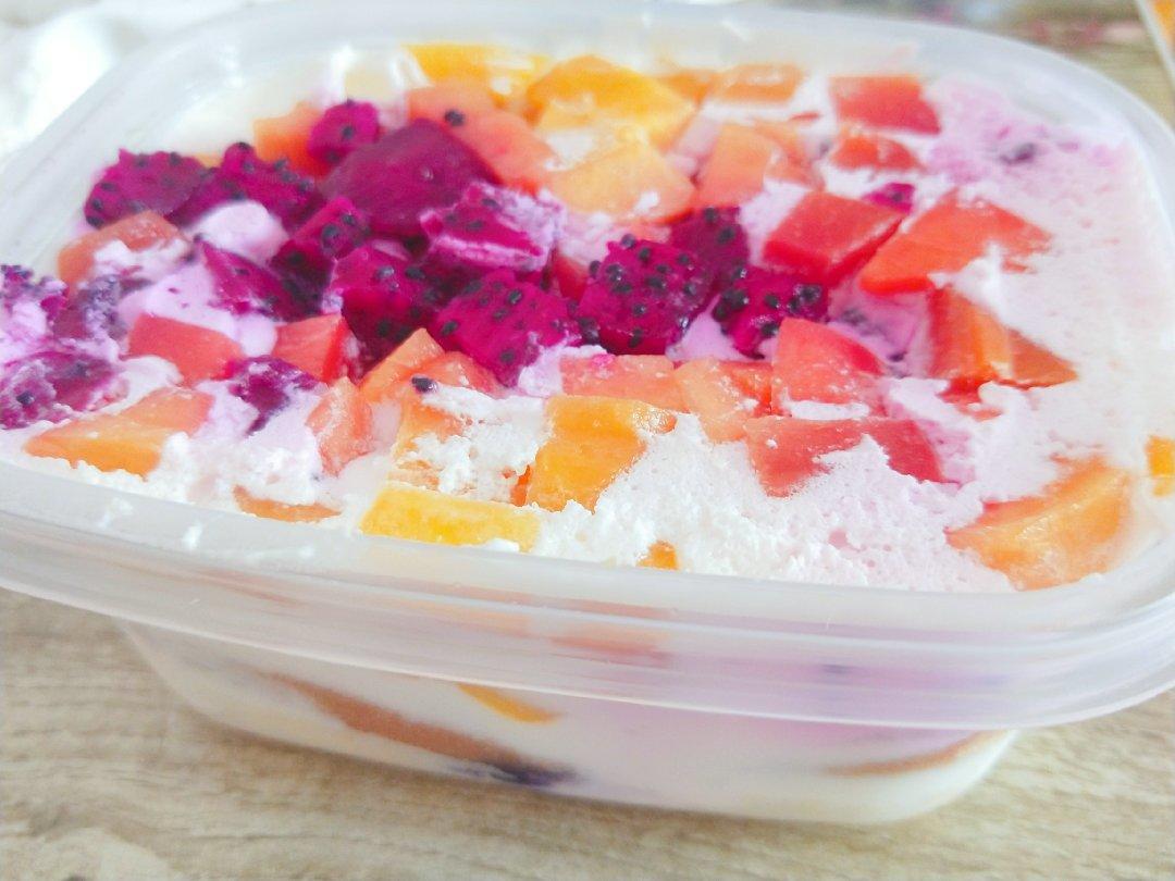 简单快手的便当饭盒水果盒子蛋糕