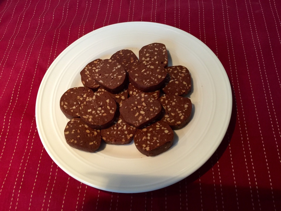 香草巧克力杏仁饼干