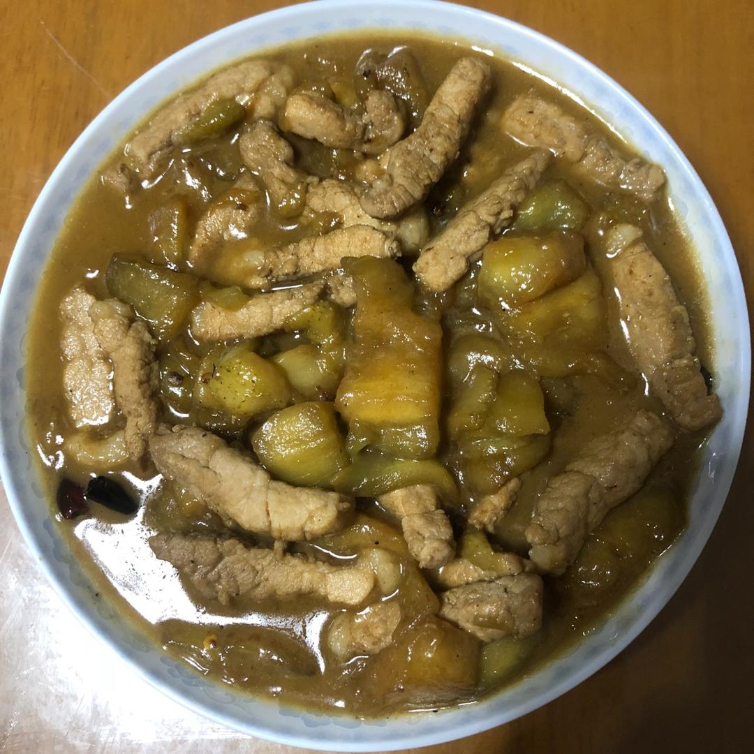 家常炒茄子