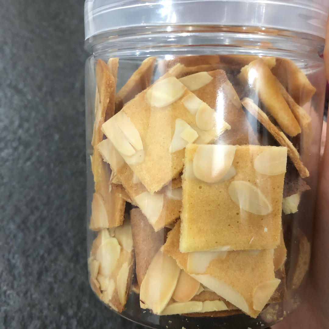杏仁饼干，黄油杏仁脆