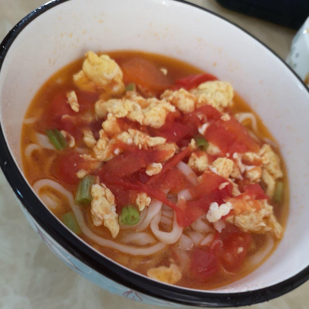 西红柿鸡蛋打卤面