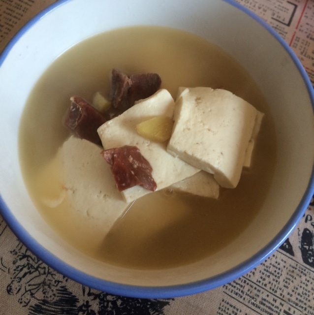 金华火腿豆腐汤