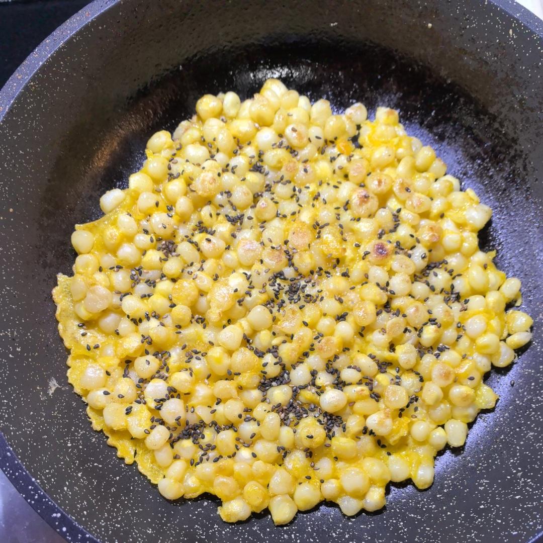 ㊙️咬一口就会爱上的早餐饼～奶香玉米烙