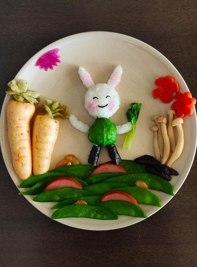 仿真胡萝卜小馒头