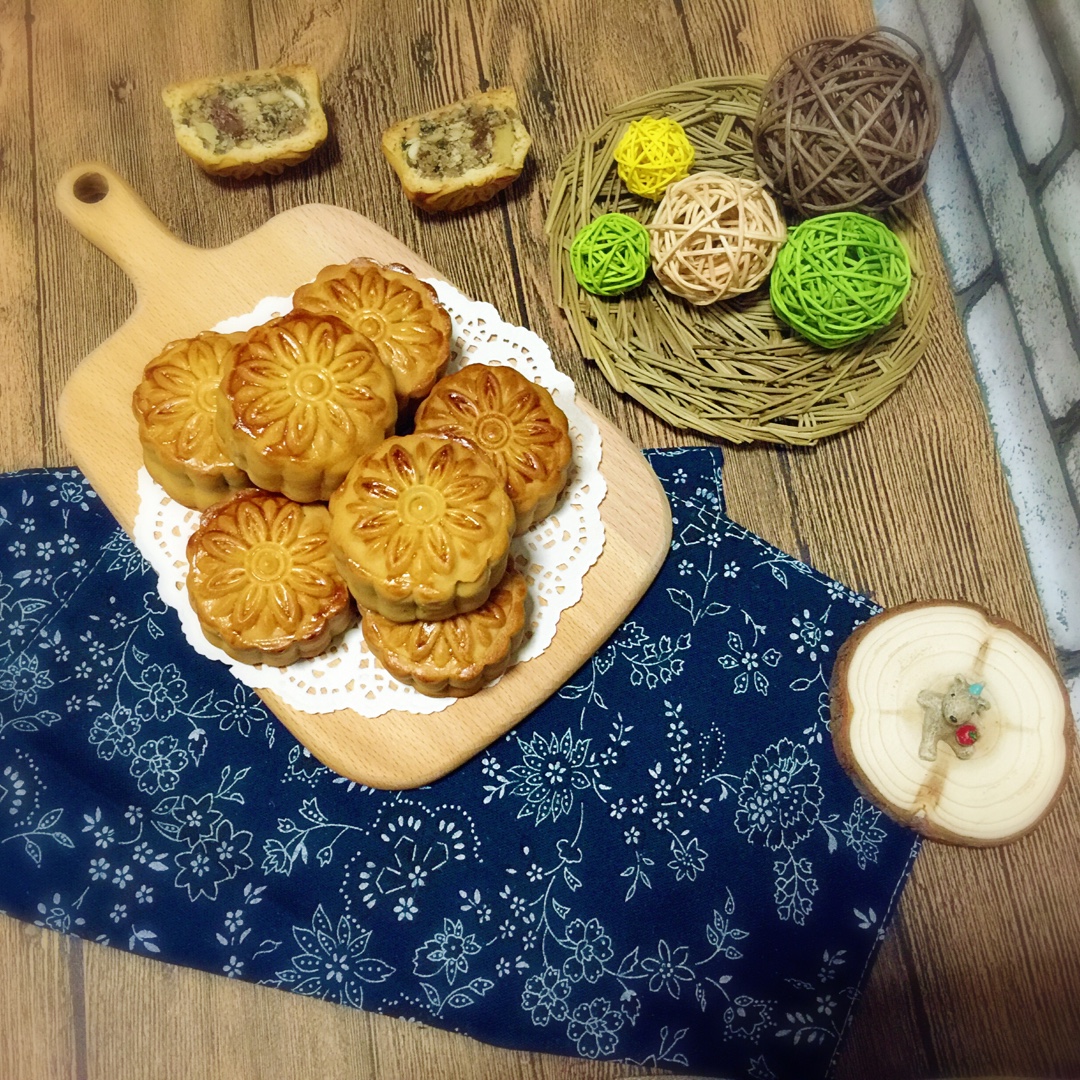 五仁月饼