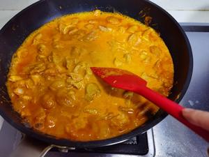 泰式红咖喱鸡的做法 步骤4