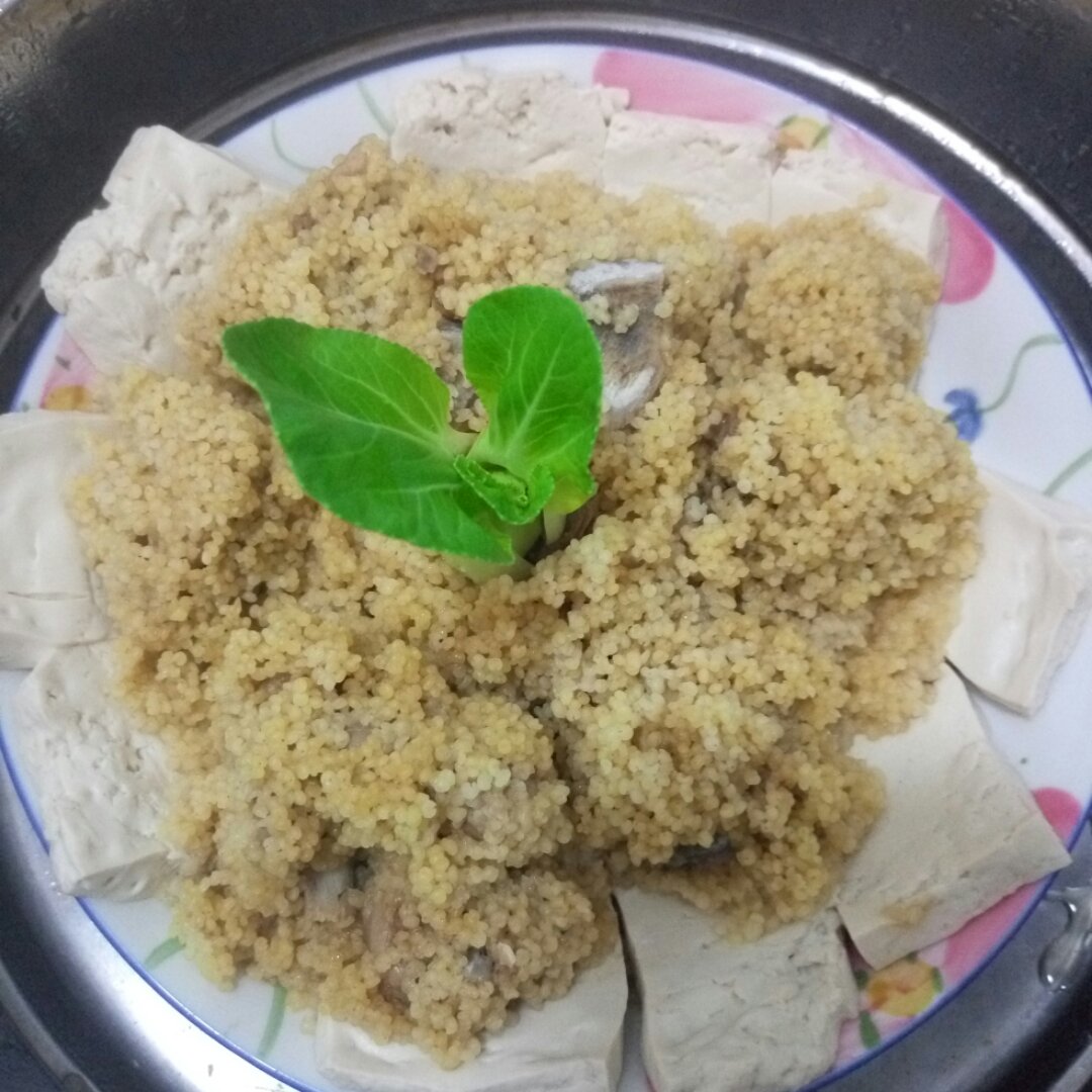 小米蒸排骨