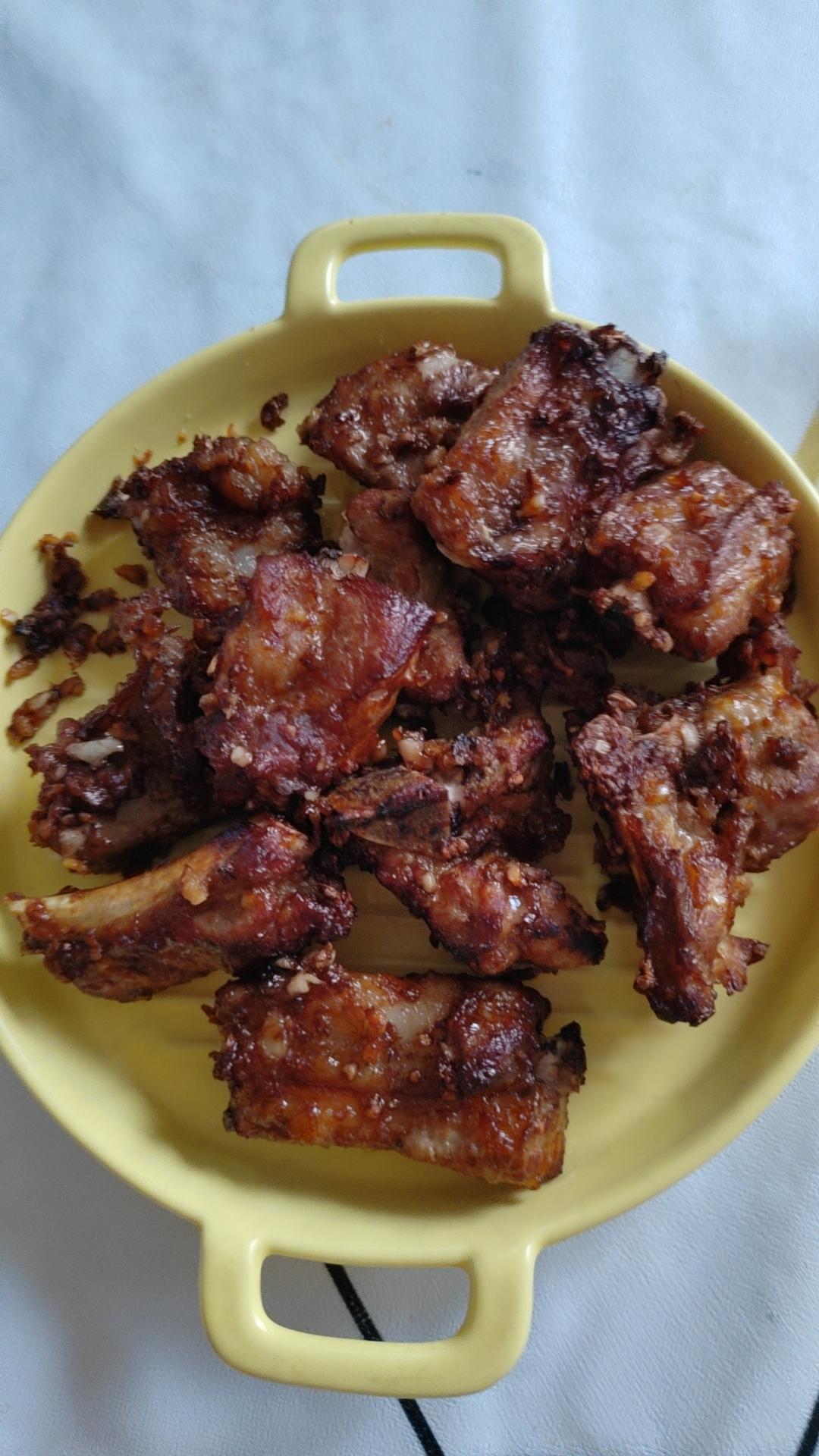 蒜香排骨（空气炸锅版）