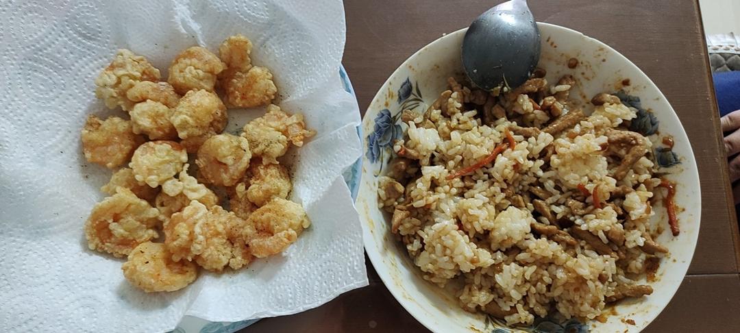 🔥吮指椒盐虾仁，完全不需要厨艺‼️