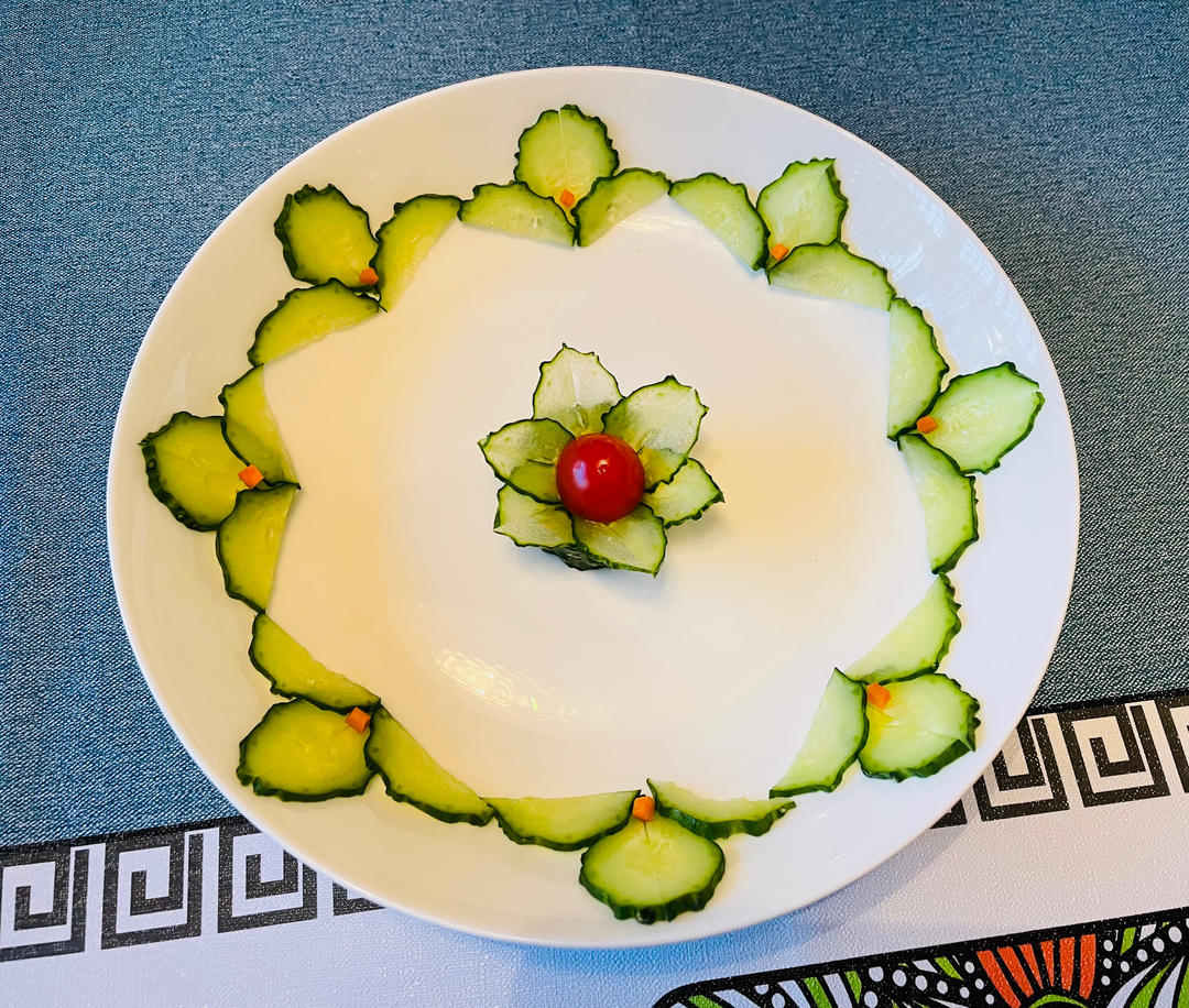 黄瓜🥒摆盘和装饰合集二（款41--80）附详细制作过程