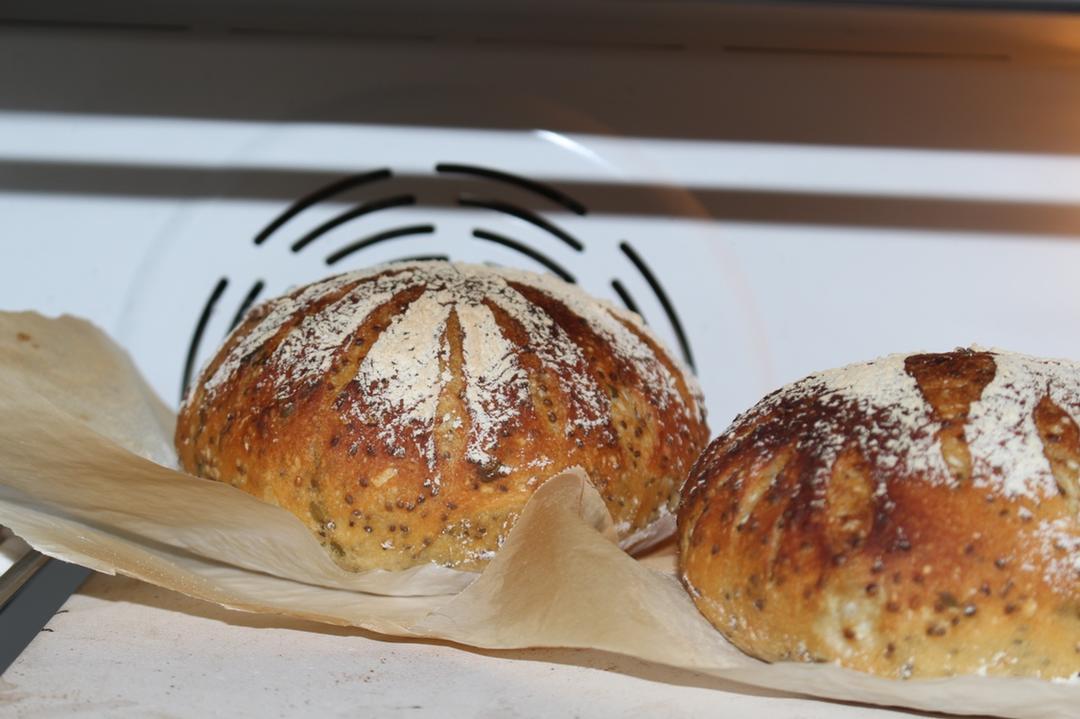 百里香奇亚籽欧包系列-免揉冷藏发酵